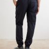 Tapered Cotton-Blend Trousers - BK Tapered Cotton-Blend Trousers - BK