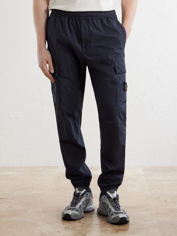Tapered Cotton-Blend Trousers - FR Tapered Cotton-Blend Trousers - FR