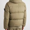 Padded Quilted CORDURA® Ripstop Hooded Down Jacket - BK Padded Quilted CORDURA® Ripstop Hooded Down Jacket - BK