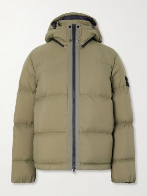 Padded Quilted CORDURA® Ripstop Hooded Down Jacket Padded Quilted CORDURA® Ripstop Hooded Down Jacket