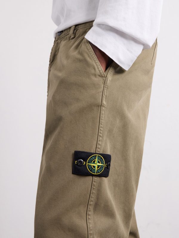 Logo-Appliquéd Straight-Leg Garment-Dyed Cotton Trousers - CU Logo-Appliquéd Straight-Leg Garment-Dyed Cotton Trousers - CU