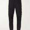 Tapered Stretch Cotton-Blend Cargo Trousers Tapered Stretch Cotton-Blend Cargo Trousers
