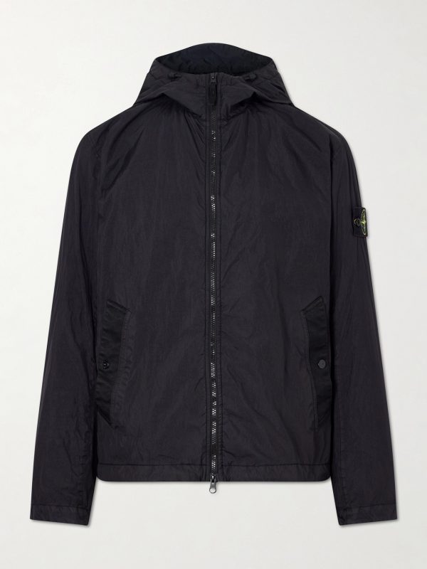 Crinkle-Shell Hooded Jacket Crinkle-Shell Hooded Jacket