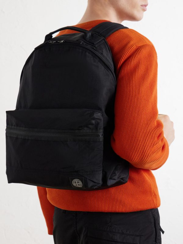 Logo-Appliqué Shell Backpack - FR Logo-Appliqué Shell Backpack - FR
