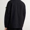Herringbone Cotton Overshirt - BK Herringbone Cotton Overshirt - BK