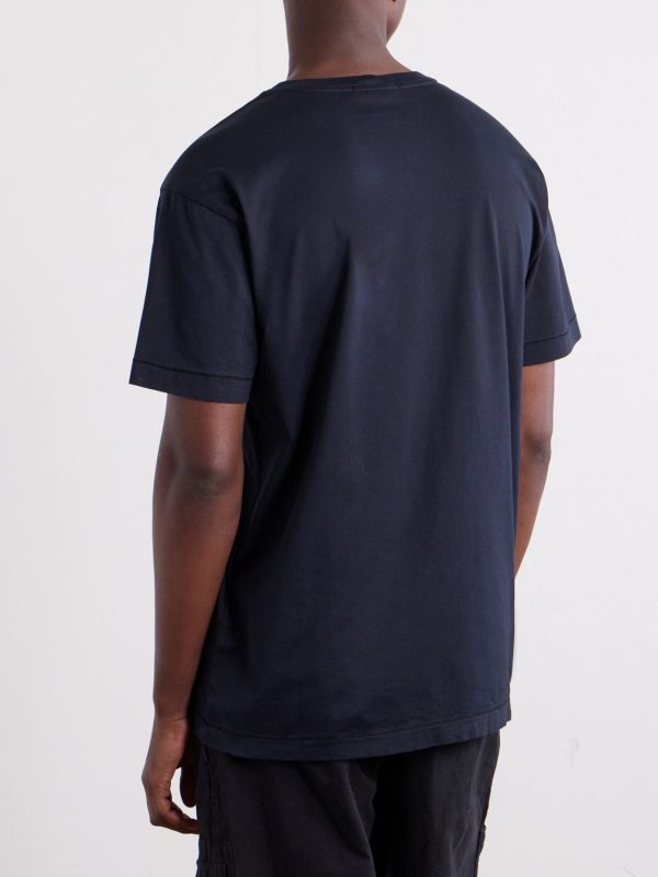 Logo-Appliquéd Cotton-Jersey T-Shirt - BK Logo-Appliquéd Cotton-Jersey T-Shirt - BK