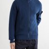 Ribbed Cotton Zip-Up Sweater - FR