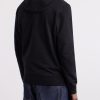 Logo-Appliquéd Garment-Dyed Cotton-Fleece Hoodie - BK