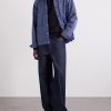 Logo-Appliquéd Garment-Dyed Cotton-Fleece Hoodie - OU
