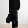 Ribbed Cotton Zip-Up Sweater - OU Ribbed Cotton Zip-Up Sweater - OU