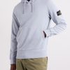 Logo-Appliquéd Garment-Dyed Cotton-Fleece Hoodie - FR Logo-Appliquéd Garment-Dyed Cotton-Fleece Hoodie - FR