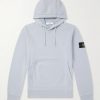 Logo-Appliquéd Garment-Dyed Cotton-Fleece Hoodie Logo-Appliquéd Garment-Dyed Cotton-Fleece Hoodie