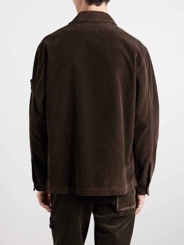Organic-Cotton Corduroy Jacket - BK Organic-Cotton Corduroy Jacket - BK
