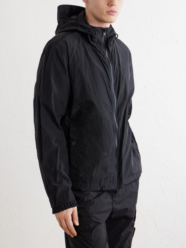 Reversible Knitted Cotton-Blend Shell Jacket - E1