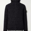 Reversible Knitted Cotton-Blend Shell Jacket