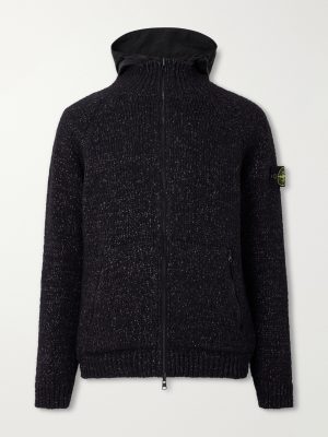 Reversible Knitted Cotton-Blend Shell Jacket Reversible Knitted Cotton-Blend Shell Jacket