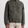 Logo-Appliquéd Garment-Dyed Cotton Ripstop Hooded Jacket - FR Logo-Appliquéd Garment-Dyed Cotton Ripstop Hooded Jacket - FR