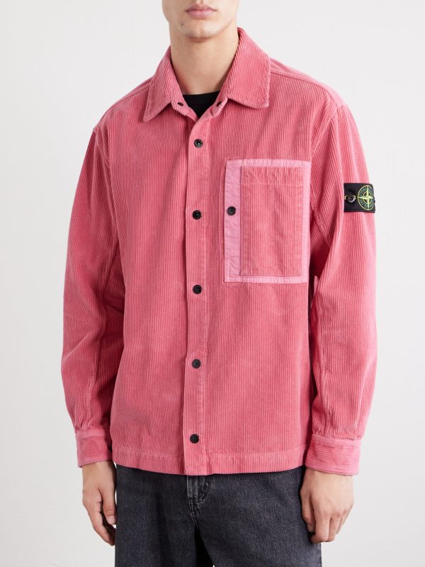 Organic Cotton-Corduroy Overshirt - FR Organic Cotton-Corduroy Overshirt - FR