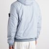 Logo-Appliquéd Padded Garment-Dyed Crinkled-Shell Hooded Jacket - BK
