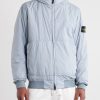 Logo-Appliquéd Padded Garment-Dyed Crinkled-Shell Hooded Jacket - FR