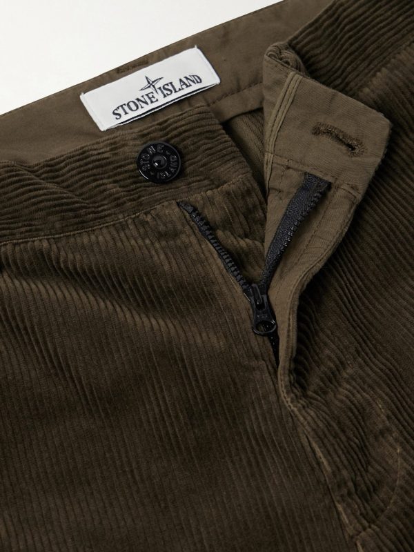 Logo-Appliquéd Wide-Leg Cotton-Corduroy Trousers - E1 Logo-Appliquéd Wide-Leg Cotton-Corduroy Trousers - E1