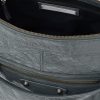 Le City Moto Medium Embellished Crinkled-Leather Messenger Bag - E1 Le City Moto Medium Embellished Crinkled-Leather Messenger Bag - E1