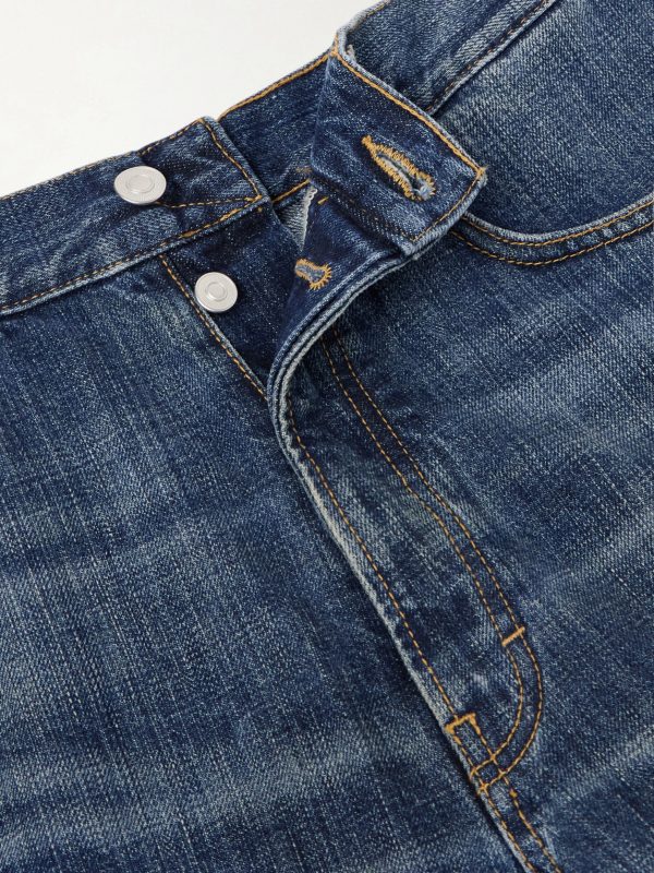 Vega Straight-Leg Mid-Rise Cotton-Blend Jeans - E1 Vega Straight-Leg Mid-Rise Cotton-Blend Jeans - E1