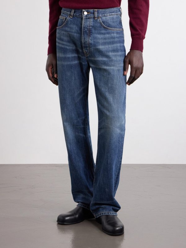 Vega Straight-Leg Mid-Rise Cotton-Blend Jeans - FR Vega Straight-Leg Mid-Rise Cotton-Blend Jeans - FR