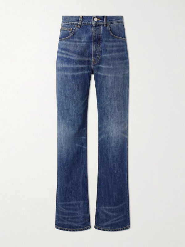 Vega Straight-Leg Mid-Rise Cotton-Blend Jeans Vega Straight-Leg Mid-Rise Cotton-Blend Jeans