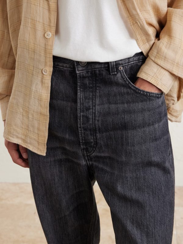 Vega Straight-Leg Recycled Cotton-Blend Jeans - CU Vega Straight-Leg Recycled Cotton-Blend Jeans - CU