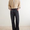 Vega Straight-Leg Recycled Cotton-Blend Jeans - OU Vega Straight-Leg Recycled Cotton-Blend Jeans - OU