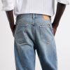 Genua Straight-Leg Mid-Rise Cotton Jeans - CU