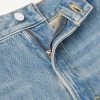 Genua Straight-Leg Mid-Rise Cotton Jeans - E1