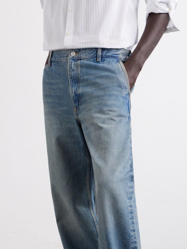 Genua Straight-Leg Mid-Rise Cotton Jeans - E2