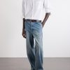 Genua Straight-Leg Mid-Rise Cotton Jeans - OU