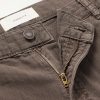Genua Wide-Leg Herringbone Cotton-Blend Trousers - E1 Genua Wide-Leg Herringbone Cotton-Blend Trousers - E1