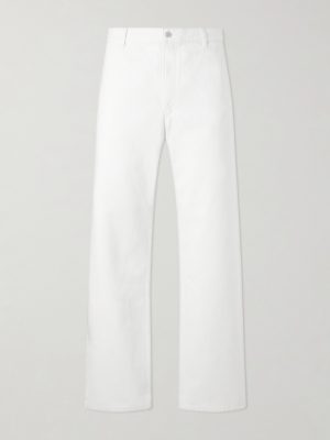 Genua Straight-Leg Cotton-Blend Jeans
