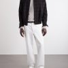 Genua Straight-Leg Cotton-Blend Jeans - OU Genua Straight-Leg Cotton-Blend Jeans - OU