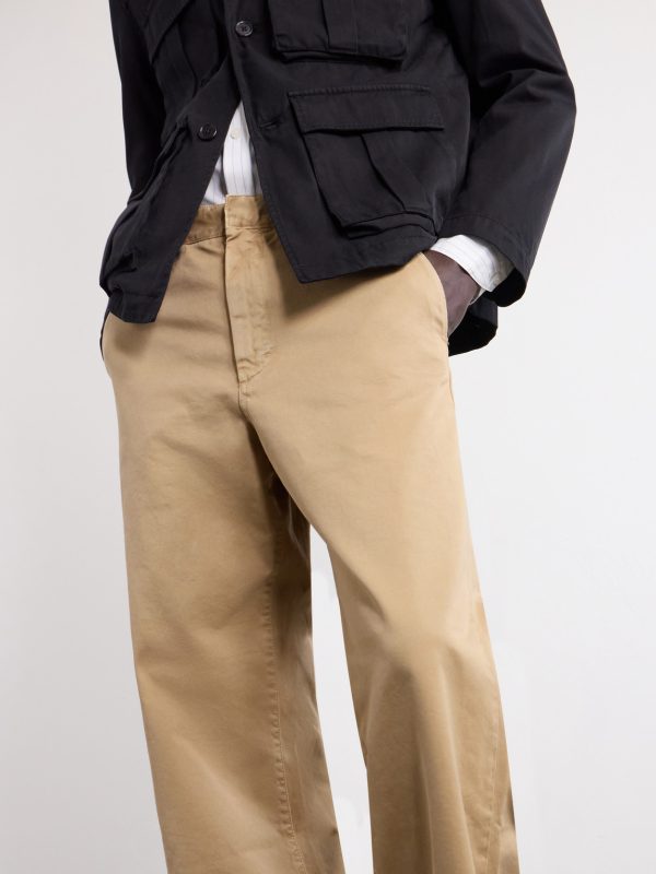 Genua Chino Straight-Leg Cotton Trousers - CU Genua Chino Straight-Leg Cotton Trousers - CU