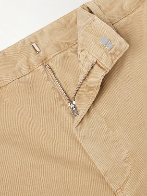 Genua Chino Straight-Leg Cotton Trousers - E1 Genua Chino Straight-Leg Cotton Trousers - E1