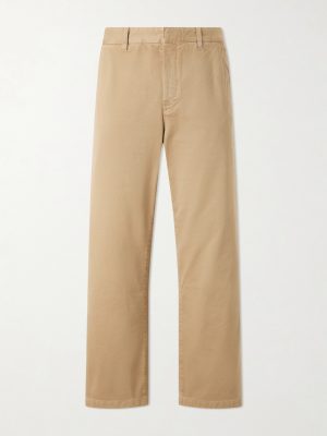 Genua Chino Straight-Leg Cotton Trousers