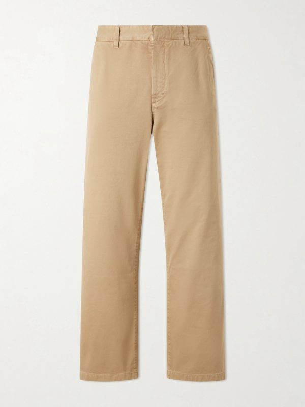 Genua Chino Straight-Leg Cotton Trousers Genua Chino Straight-Leg Cotton Trousers