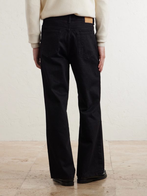Genua Straight-Leg Cotton-Blend Chino Trousers - BK