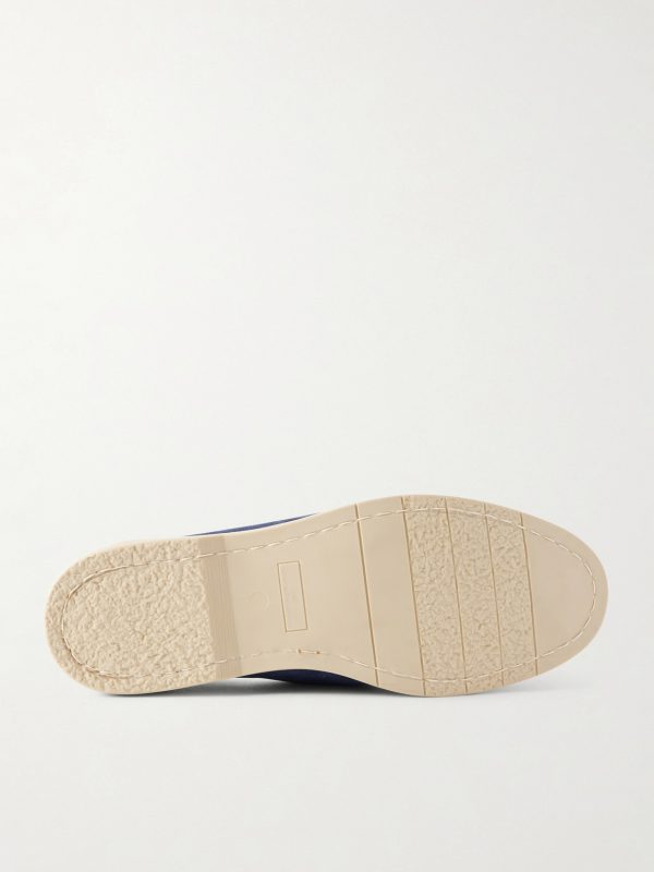 Mayfair II Collapsible-Heel Suede Loafers - E1 Mayfair II Collapsible-Heel Suede Loafers - E1