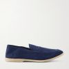 Mayfair II Collapsible-Heel Suede Loafers Mayfair II Collapsible-Heel Suede Loafers