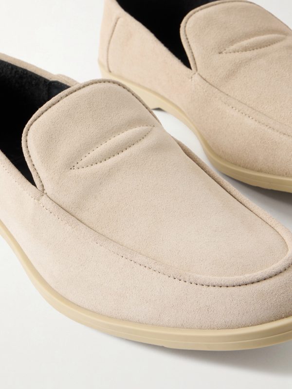 Mayfair II Collapsible-Heel Suede Loafers - CU