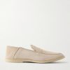 Mayfair II Collapsible-Heel Suede Loafers