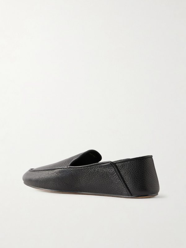 Mayfair Collapsible-Heel Full-Grain Leather Loafers - BK Mayfair Collapsible-Heel Full-Grain Leather Loafers - BK