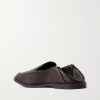 Mayfair II Collapsible-Heel Deerskin Loafers - BK