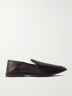 Mayfair II Collapsible-Heel Deerskin Loafers